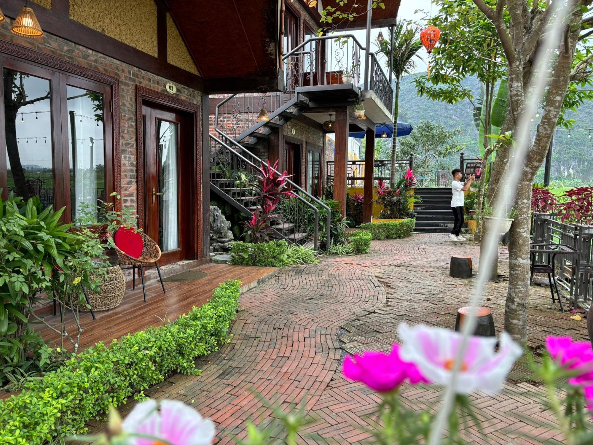 Papaya Bungalow & Rice Fields Apartment Ninh Binh Exterior photo