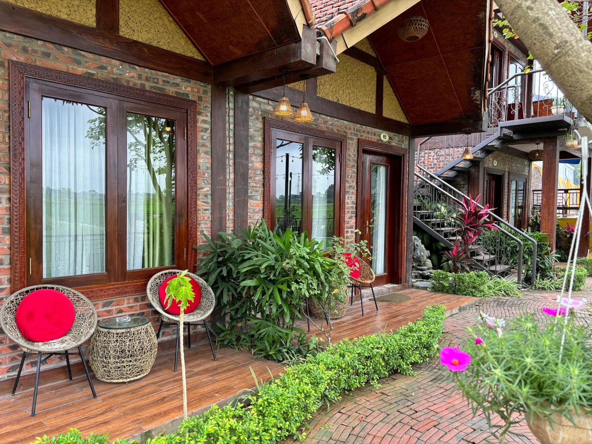 Papaya Bungalow & Rice Fields Apartment Ninh Binh Exterior photo