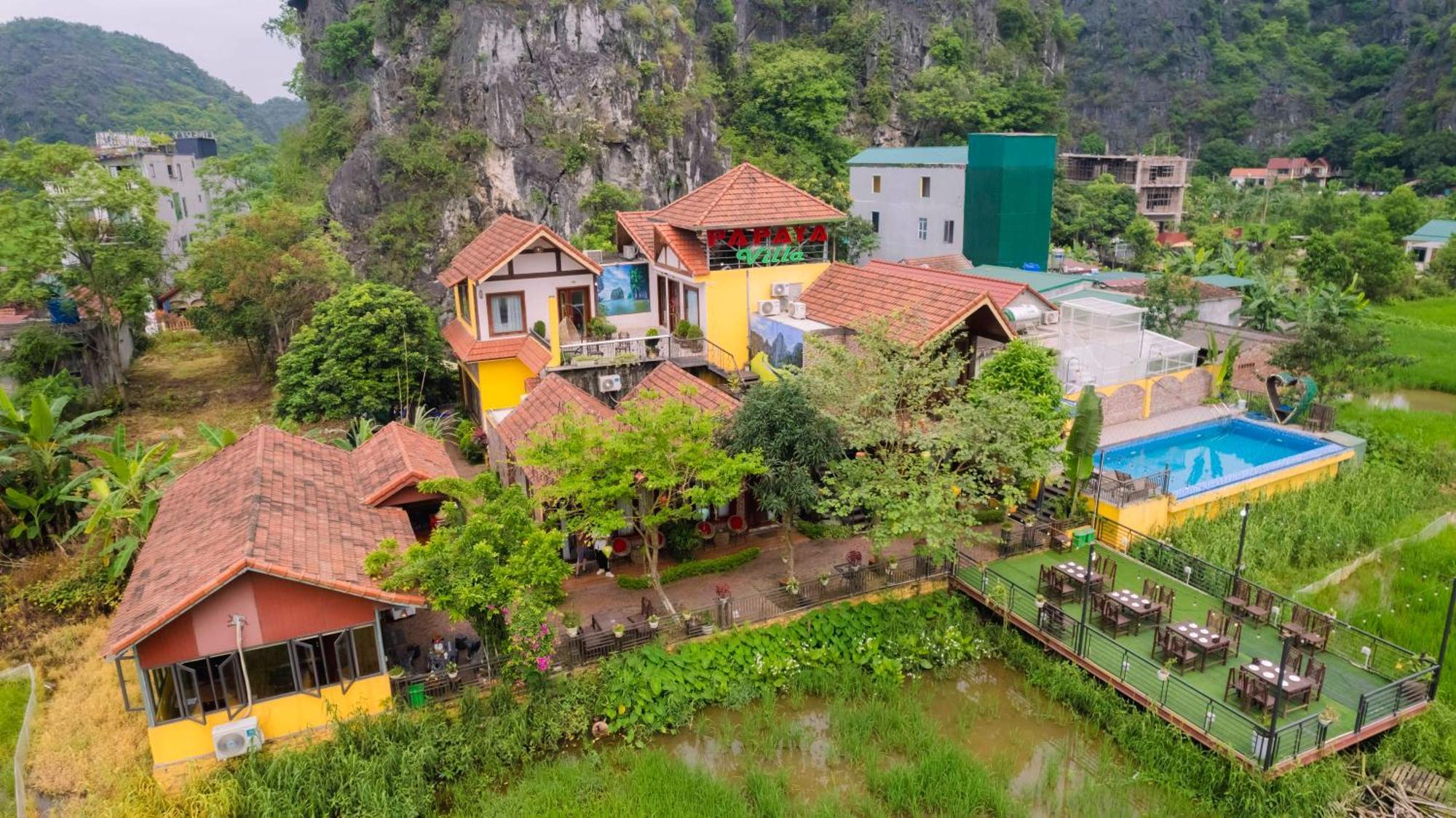 Papaya Bungalow & Rice Fields Apartment Ninh Binh Exterior photo