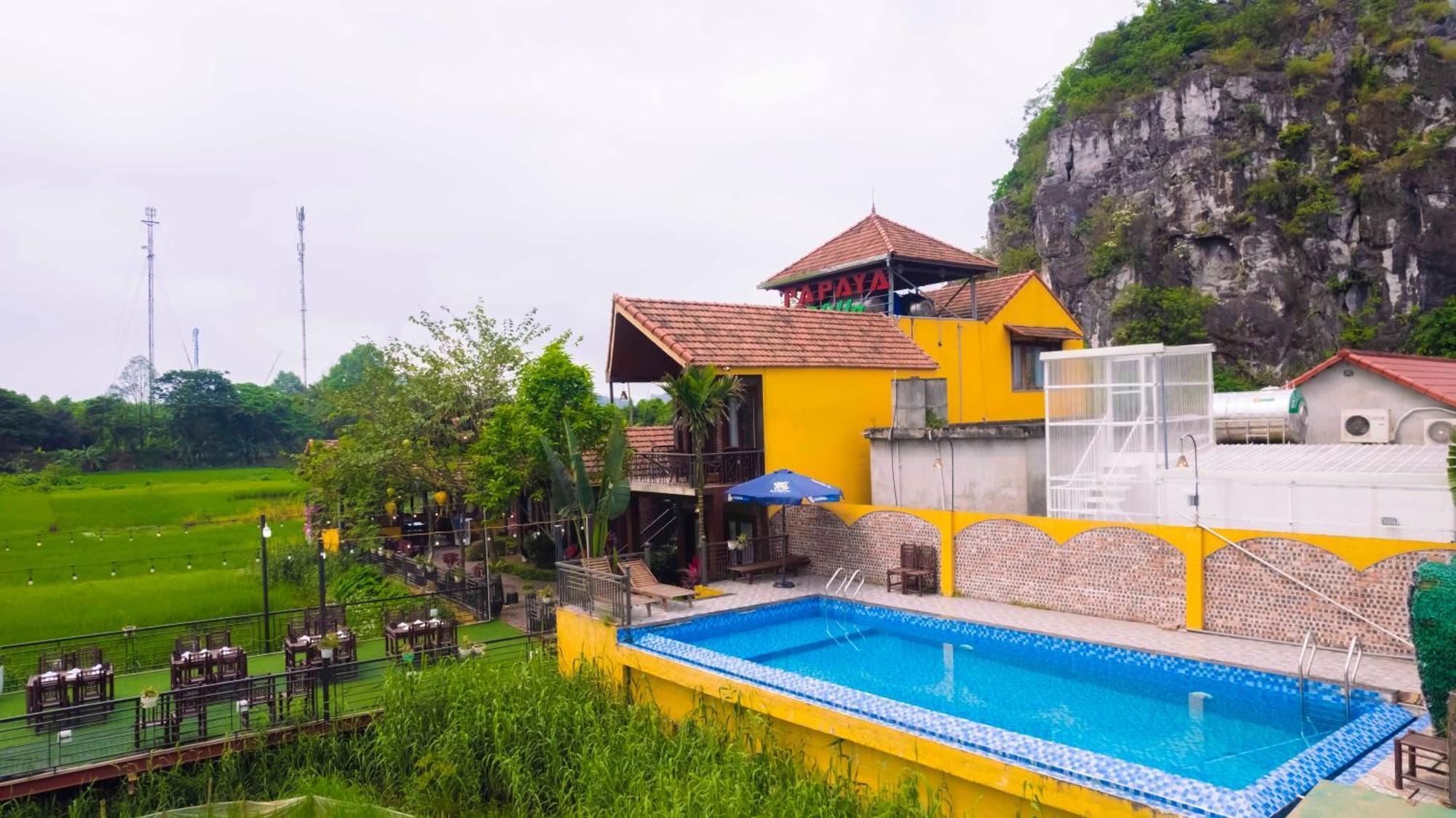 Papaya Bungalow & Rice Fields Apartment Ninh Binh Exterior photo