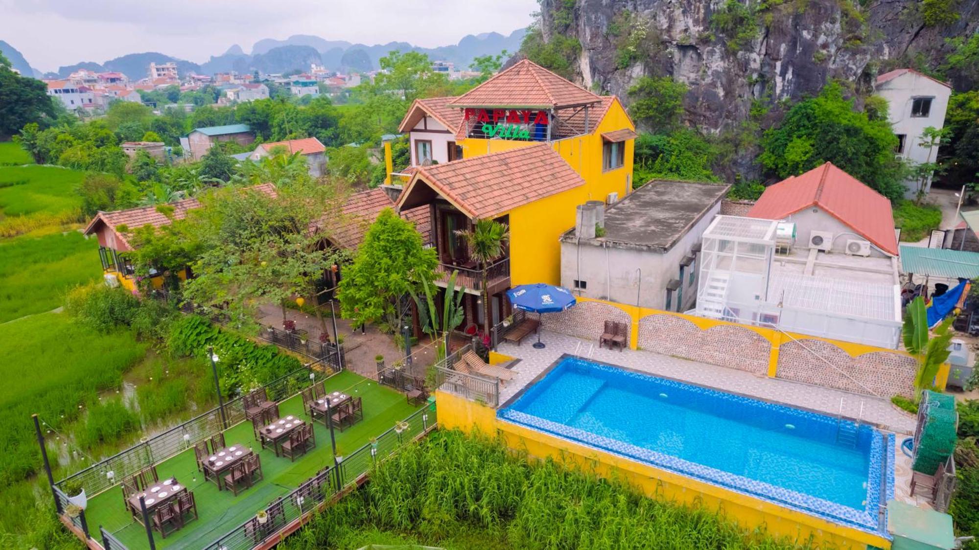 Papaya Bungalow & Rice Fields Apartment Ninh Binh Exterior photo